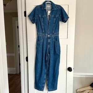 Free People Denim Jumpsuit Small NWT